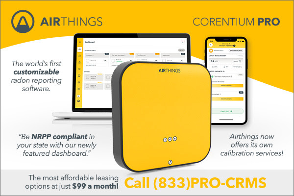 Buy AirThings Corentium Pro Radon Detector online Worldwide