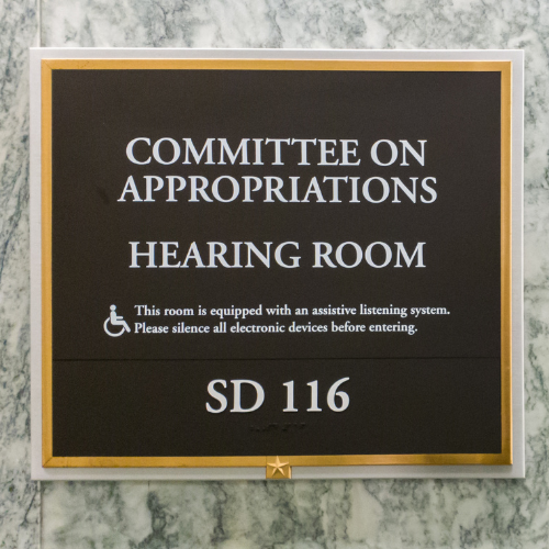 ADVOCATES and SPONSORS title cards