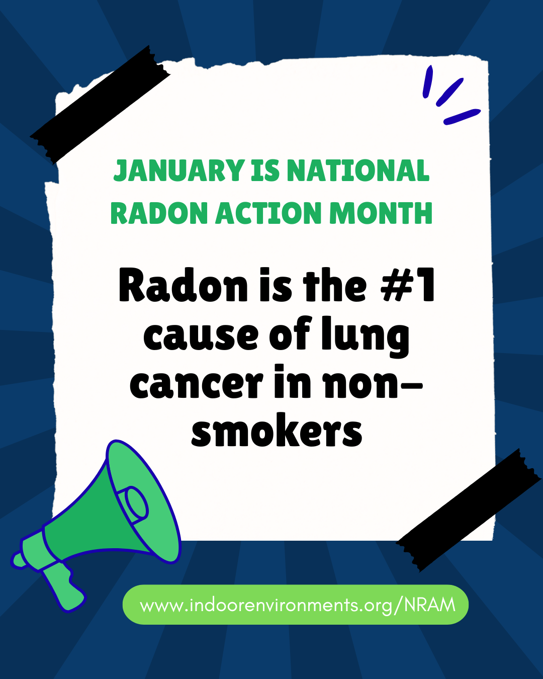 January is National Radon ACtion Month