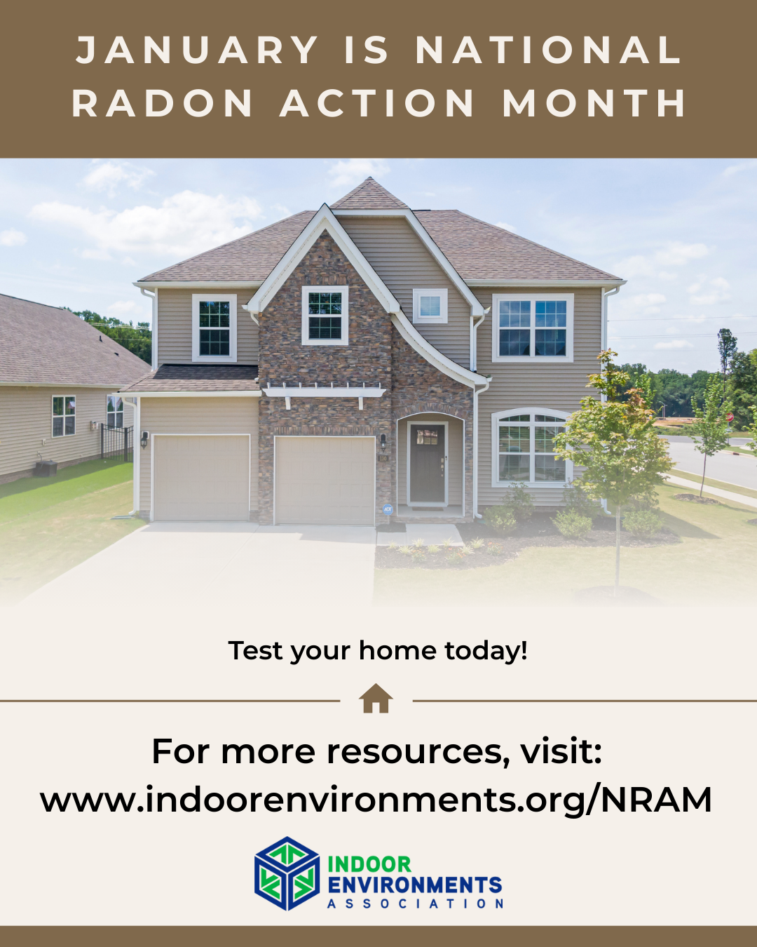 NRAM 2026 test your home today with house