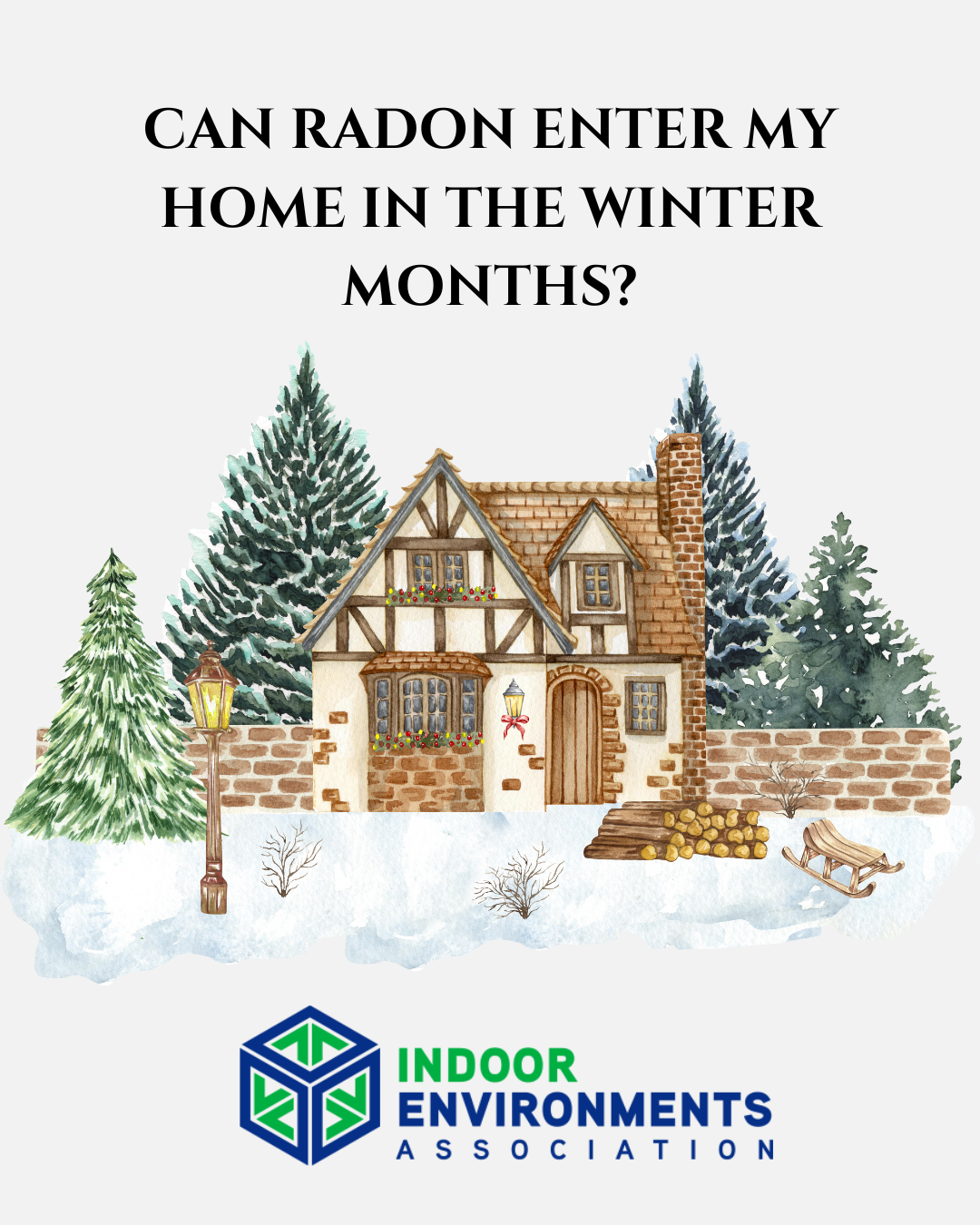 winter months January is National Radon ACtion Month
